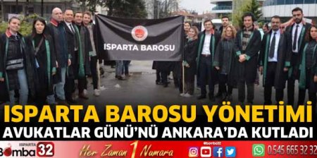 Avukatlar Günü'nü Ankara'da kutladılar