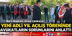 Avukatların sorunlarını anlattı