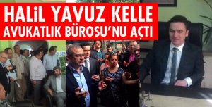 AVUKATLIK BÜROSU AÇILDI