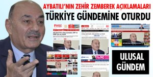AYBATILI KONUŞTU TÜRKİYE GÜNDEMİNİ SARSTI