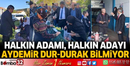 Aydemir dur-durak bilmiyor