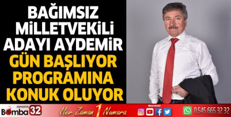 Aydemir; Gün Başlıyor programına konuk oluyor