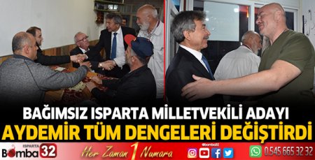 Aydemir tüm dengeleri değiştirdi 