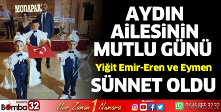 Aydın Ailesinin mutlu günü