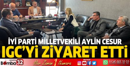 Aylin Cesur IGC'yi ziyaret etti