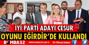 AYLİN CESUR OYUNU KULLANDI