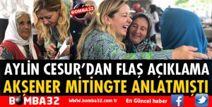 AYLİN CESUR’DAN KOZMETİK VURGUSU