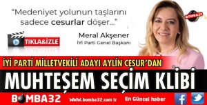 AYLİN CESUR'DAN MUHTEŞEM SEÇİM KLİBİ
