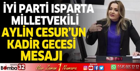 Aylin Cesur'un Kadir Gecesi mesajı