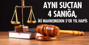 AYNI CEZA İKİ KEZ VERİLDİ