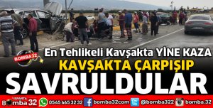 AYNI KAVŞAKTA YİNE KORKUNÇ KAZA