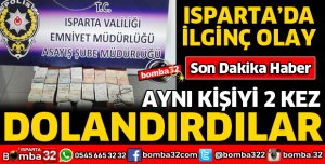 AYNI KİŞİYİ ÜST ÜSTE DOLANDIRDILAR
