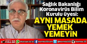 AYNI MASADA YEMEK YEMEYİN