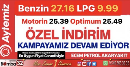 AYTEMİZ PETORLDE HER SALI İNDİRİM 