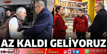 Az kaldı geliyoruz