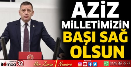 Aziz milletimizin başı sağ olsun