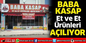 Baba Kasap Et ve Et Ürünleri açılıyor