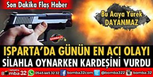 BABASININ TABANCASIYLA OYNAYKEN KARDEŞİNİ VURDU