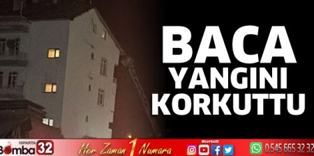 Baca yangını korkuttu