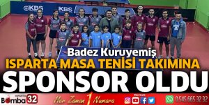 Badez Kuruyemiş sponsor oldu