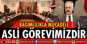 BAĞIMLILIKLA MÜCADELE TOPLANTISI YAPILDI