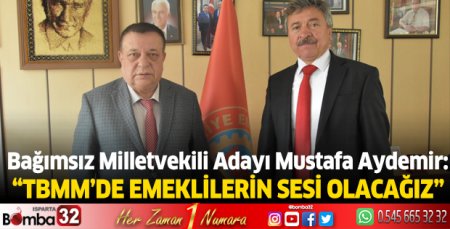 Bağımsız Milletvekili Adayı Aydemir çalışmalarını sürdürüyor