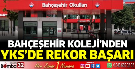 Bahçeşehir Koleji'nden rekor başarı