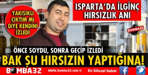 BAK ŞU HIRSIZIN YAPTIĞINA!