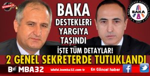 SON DAKİKA BAKA DESTEKLERİ YARGIYA TAŞINDI