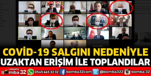 BAKA YÖNETİM KURULU UZAKTAN ERİŞİM İLE TOPLANDI