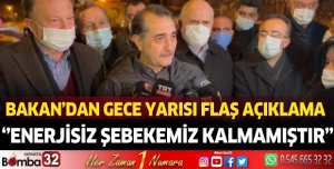 Bakan Dönmez: Enerjisiz şebekemiz kalmamıştır