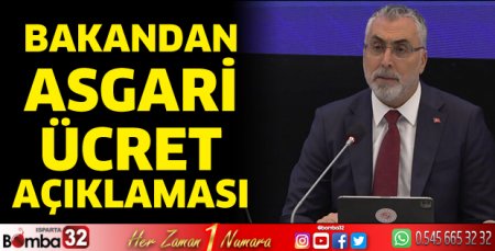 Bakan Işıkhan'dan asgari ücret açıklaması