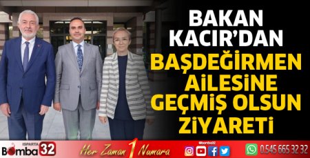 Bakan Kacır’dan Başdeğirmen ailesine geçmiş olsun ziyareti