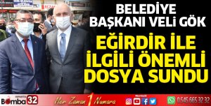 Bakan Karaismailoğlu’na önemli dosyayı sundu