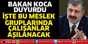 Bakan Koca duyurdu