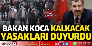 Bakan Koca kalkacak yasakları duyurdu