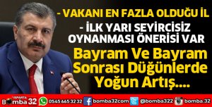 BAKAN KOCA'DAN KORONAVİRÜS İLE İLGİLİ AÇIKLAMALAR