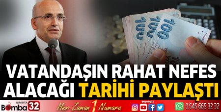 Bakan Şimşek'ten enflasyon rakamlarına ilk yorum