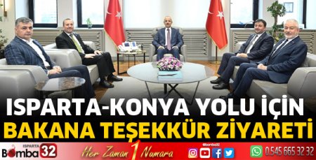 Bakan Uraloğlu’na teşekkür ziyareti