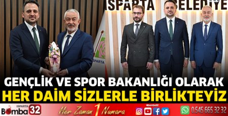 Bakan Yardımcısı Eminoğlu, Başkan Başdeğirmen'i ziyaret etti