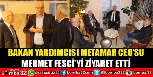 BAKAN YARDIMCISI ERDİL MEHMET FESCİ'Yİ ZİYARET ETTİ 