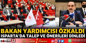 Bakan Yardımcısı talep ve önerileri dinledi