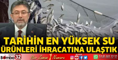 Bakan Yumaklı: Tarihin en yüksek su ürünleri ihracatına ulaştık