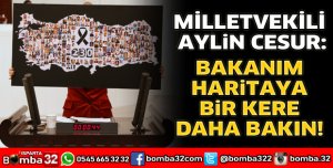 BAKANIM HARİTAYA BİR KERE DAHA BAKIN