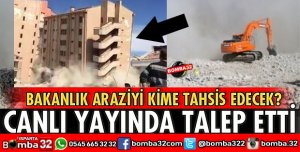 BAKANLIK ARAZİYİ KİME TAHSİS EDECEK