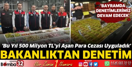 Bakanlıktan denetim