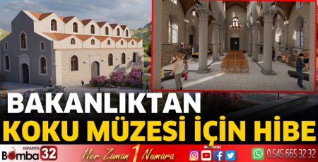 Bakanlıktan Koku Müzesi için hibe 