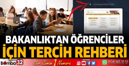 Bakanlıktan öğrenciler için tercih rehberi