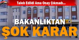 Bakanlıktan şok karar