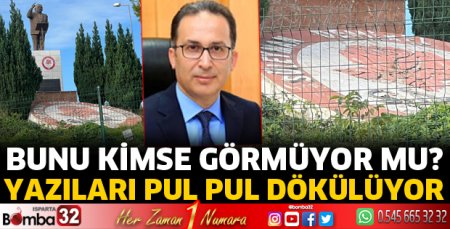 Bakımsızlıktan pul pul dökülüyor